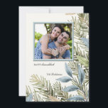 Showy Hanukkah Photo Holiday Card<br><div class="desc">Send out this year's Hanukkah wishes in style along with a favourite photo. (Background vector created by pikisuperstar - www.freepik.com). (Pix). The card is easy to customise with your wording, font, font colour and paper shape options. Not exactly what you're looking for? All our products can be custom designed to...</div>