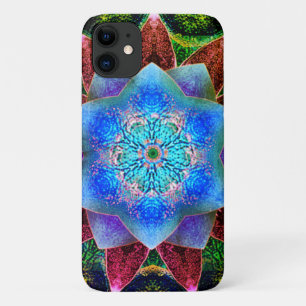Showy or rustic bluish virtual flower Case-Mate iPhone case