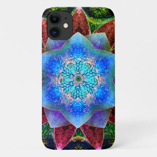 Showy or rustic bluish virtual flower  Case-Mate iPhone case
