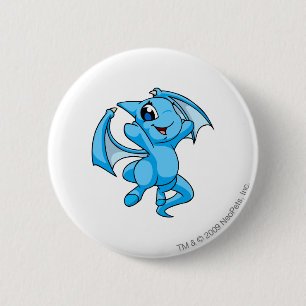 Shoyru Blue 6 Cm Round Badge