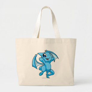 Shoyru Blue Large Tote Bag