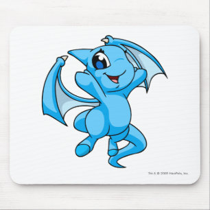 Shoyru Blue Mouse Pad