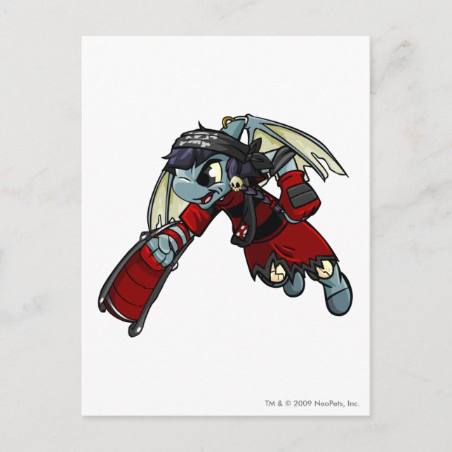 Shoyru Krawk Island Player Postcard (Front)