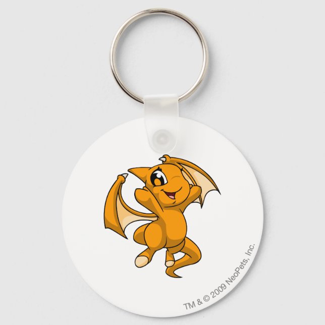 Shoyru Orange Key Ring (Front)