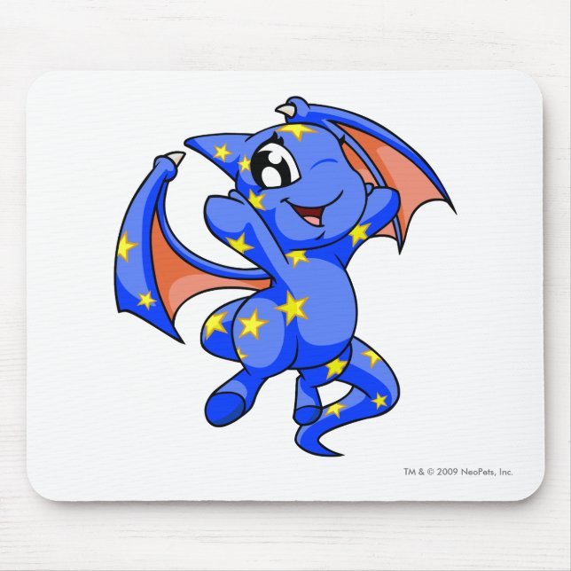 Shoyru Starry Mouse Pad (Front)