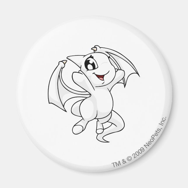 Shoyru White Magnet (Front)