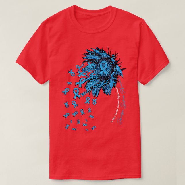 Shprintzen Syndrome Awareness sunflower nobody fig T-Shirt (Design Front)