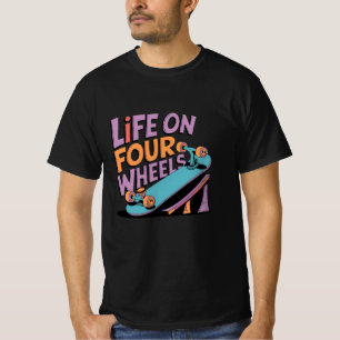 Shred in Style with Cool Skater Designs T-Shirt