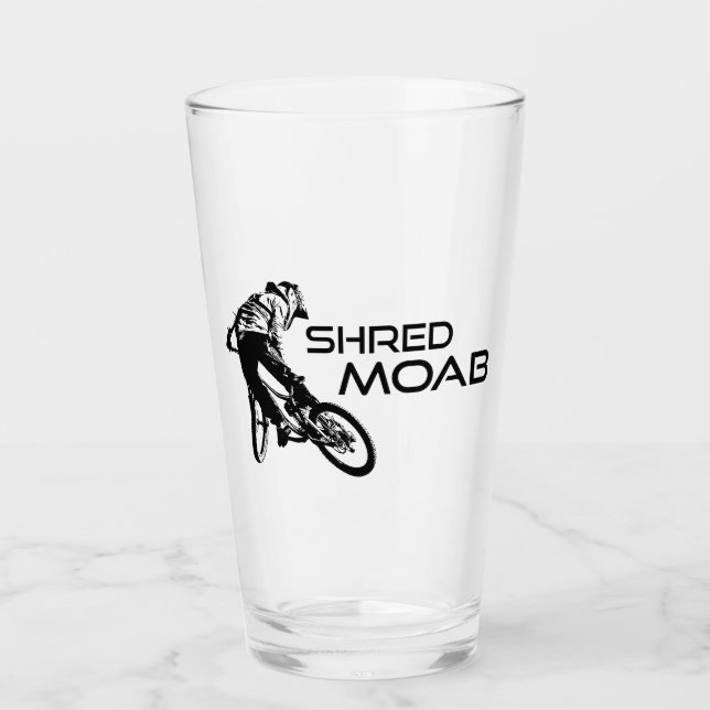 Shred Moab Mountain Biking Glass (Front)