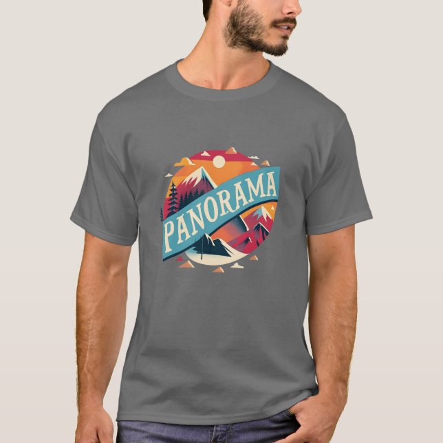 Shred Panorama T-Shirt (Front)