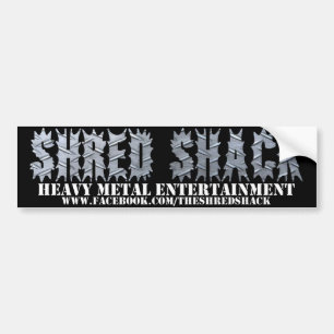 Shred Shack Bumper Sticker