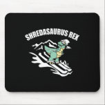 Shredasaurus Rex Ski Dinosaur Kids Funny Skiing Gi Mouse Pad<br><div class="desc">Shredasaurus Rex Ski Dinosaur Kids Funny Skiing Gift</div>