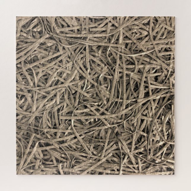 shredded paper jigsaw puzzle (Horizontal)