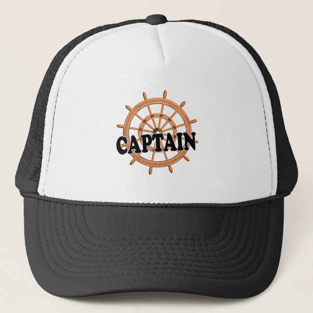 Shredders Captain Trucker Hat (Front)