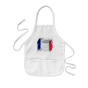 Shredders French Flag Kids Apron