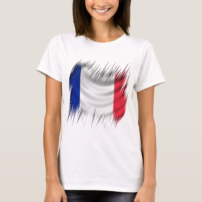 Shredders French Flag T-Shirt (Front)