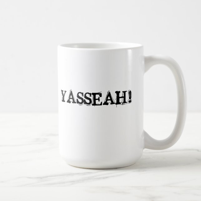 Shreds: Official YASSEAH Coffee Mug! Coffee Mug (Right)