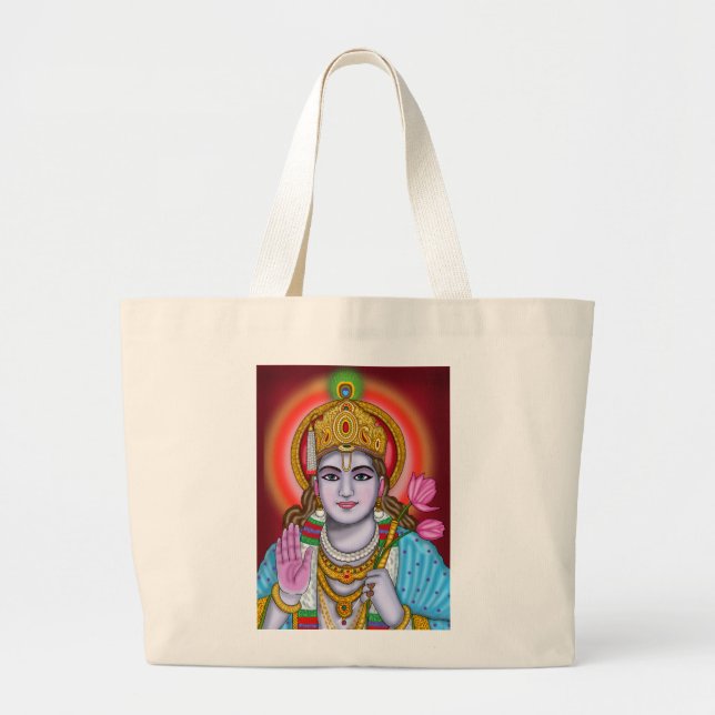 Shree Krishna Tote Bag (Front)
