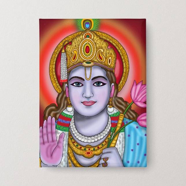 Shree Krishna Tote Bag (Front)