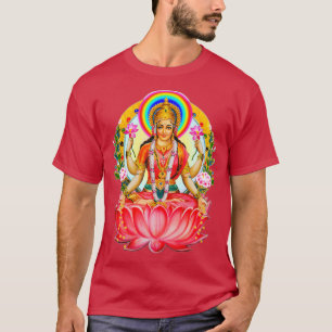 Shree Lakshmi Goddess of Wealth and Abundance T-Shirt