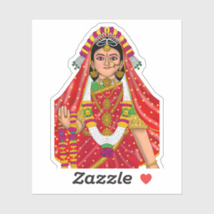 Shree Radha Stickers