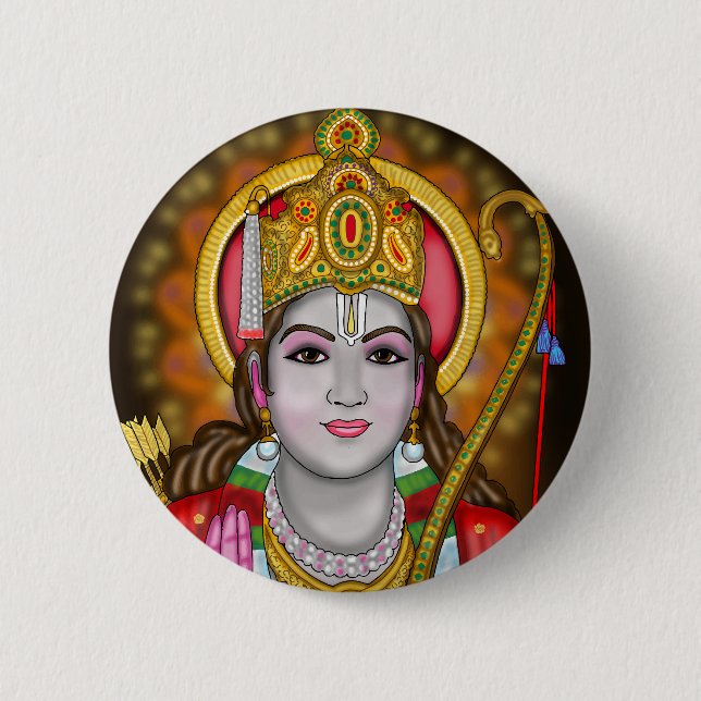 Shree Ram Button (Front)