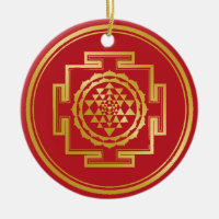 Shree Yantra Auspicious Sacred Geometrical Symbol