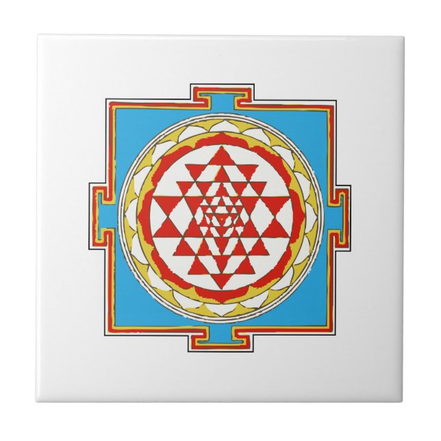 Shree Yantra Tile (Front)