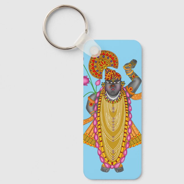 Shreenath Ji Keychain (Front)