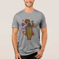 Shreenath Ji T-Shirt – Divine Krishna Art of Nathd