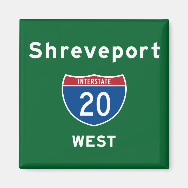 Shreveport 20 magnet (Front)
