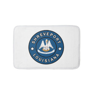 Shreveport Louisiana Bath Mat