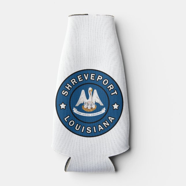 Shreveport Louisiana Bottle Cooler (Front)