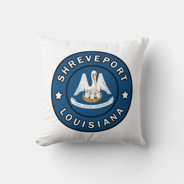 Shreveport Louisiana Cushion (Front)
