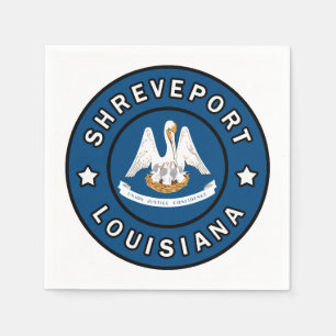 Shreveport Louisiana Napkin
