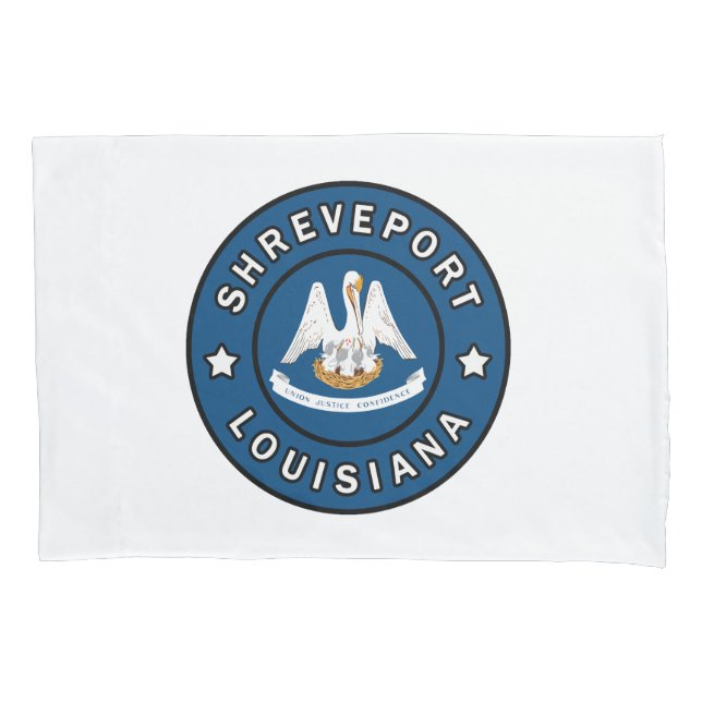 Shreveport Louisiana Pillowcase (Front)