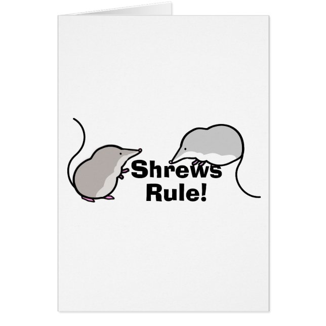 Shrews Rule! (Front)