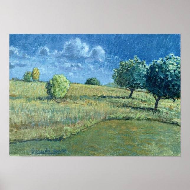 'Shrewsbury Apple Trees 1993' Print (Front)