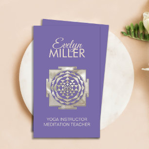 Shri Yantra - Sri yantra - Shri Chakra Business Ca Business Card
