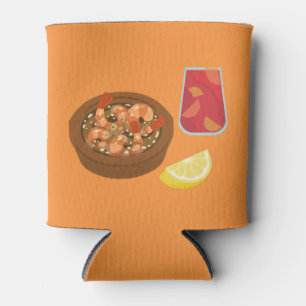 Shrimp and Sangria Can Cooler
