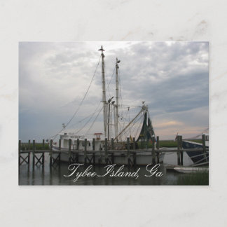 Shrimp Boat Postcard