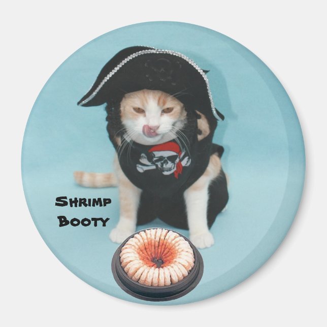 Shrimp Booty Magnet (Front)