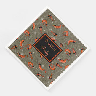 Shrimp Cocktail Party All Over The Place Napkins