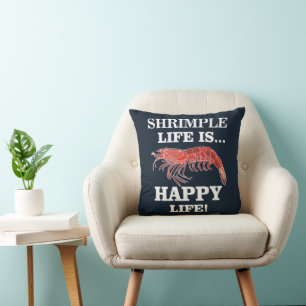 Shrimp Fish Shrimp Cushion