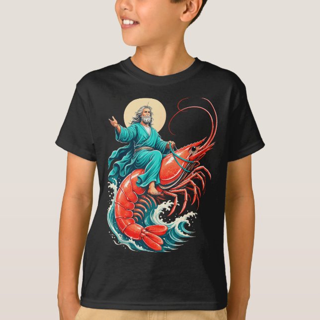 Shrimp jesus  T-Shirt (Front)