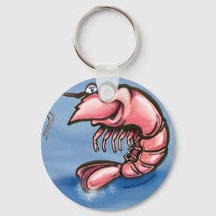 Shrimp Key Ring