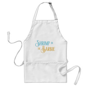 Shrimp on the Barbie // Novelty Australia Day Standard Apron