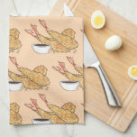 Shrimp Prawn Tempura Japanese Food Restaurant Tea Towel<br><div class="desc">Design features an original food-themed marker illustration of shrimp tempura. A staple dish in Japanese cuisine, and sometimes called tenpura-ya, this dish consists of shrimp (prawns) which are battered and deep fried and served in various preparations including sushi rolls, bento boxes, or as an appetizer alongside soy or other dipping...</div>