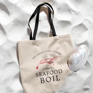 Shrimp/Seafood Boil Seafood Themed Party Tote Bag
