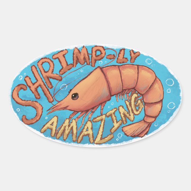 Shrimp Sticker (Front)